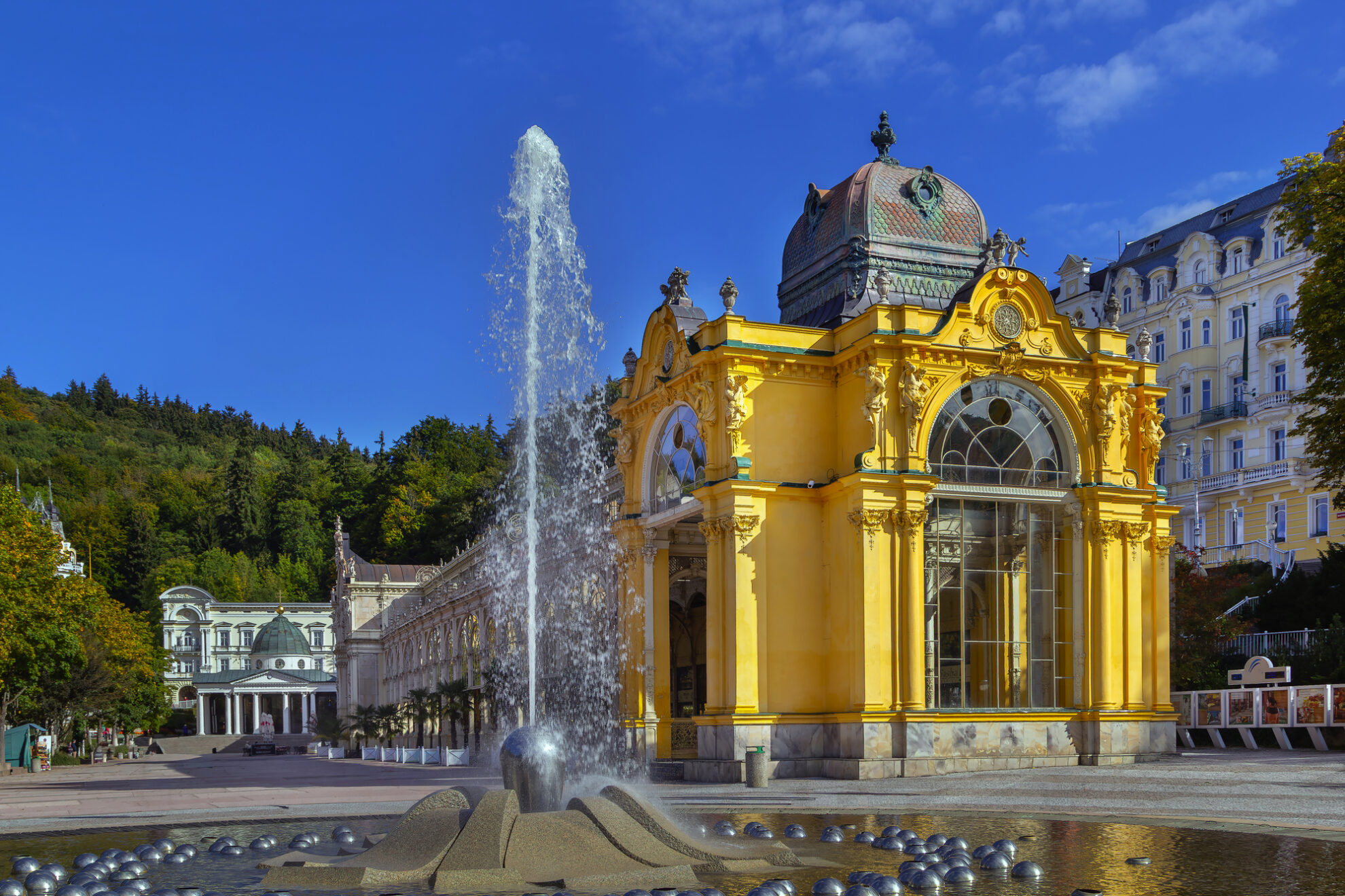 Marienbad, Böhmisches Bäderdreieck, Tschechien, Kurort