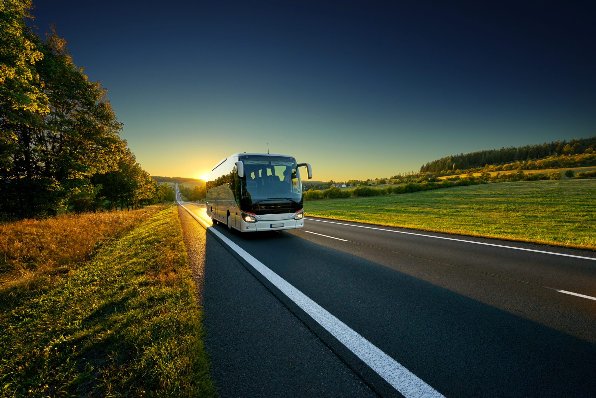 Busreise, Haustürabholung