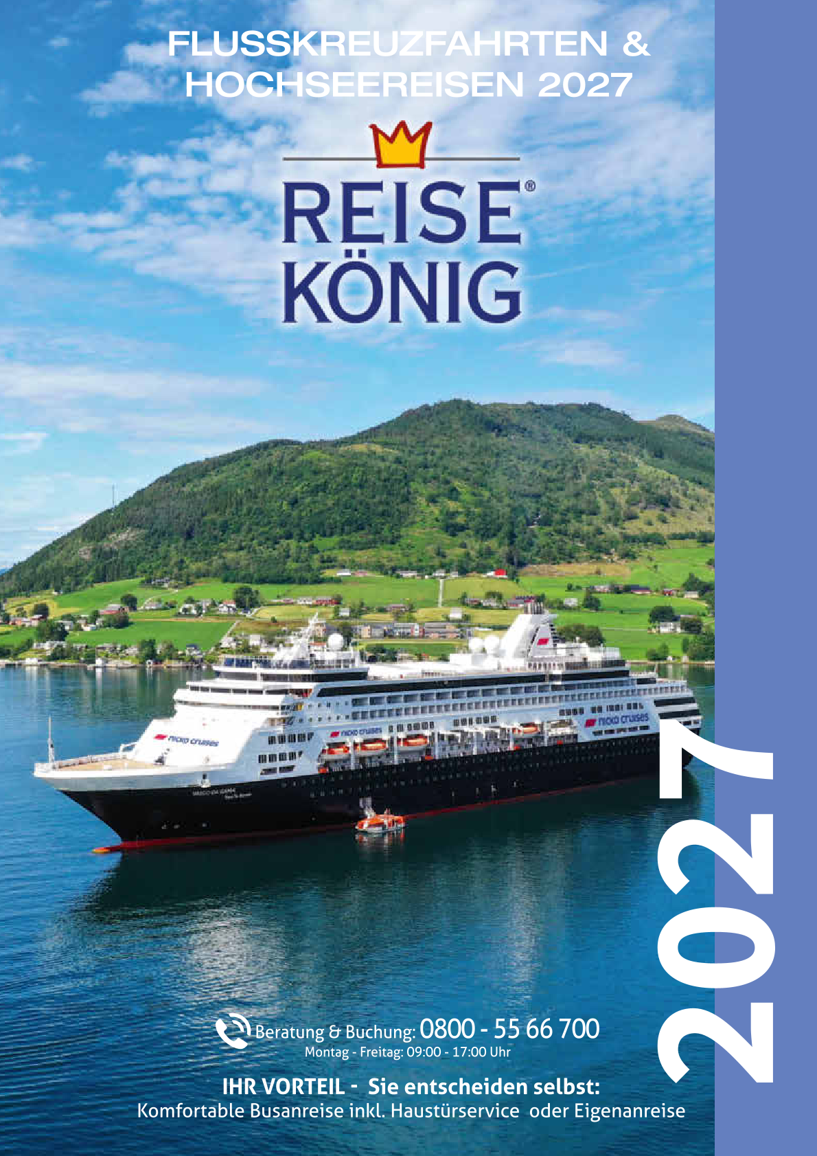 Flusskreuzfahrten & Seereisen 2027