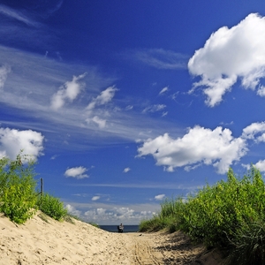 Küstenlandschaft in Swinemünde